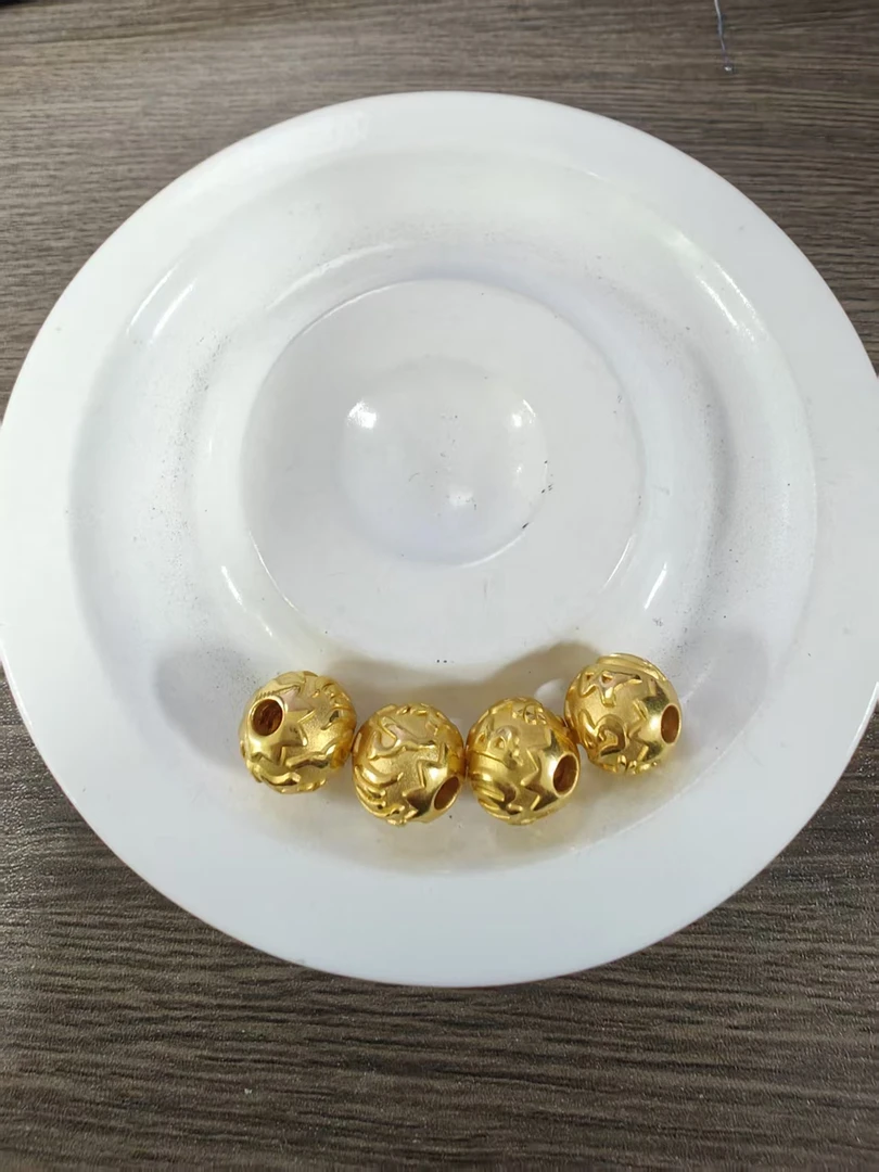 【足金999】卡10转运珠