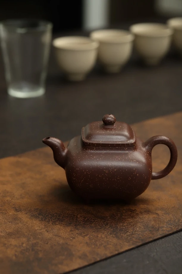 传炉壶 王懂林 紫泥全手工制作
