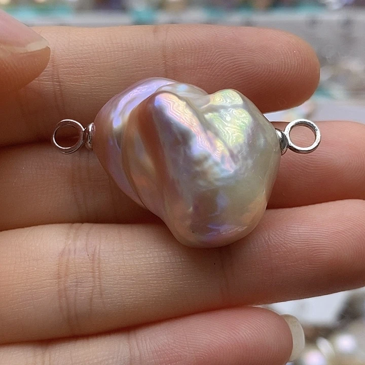 淡水珍珠未镶嵌吊坠(不含链)