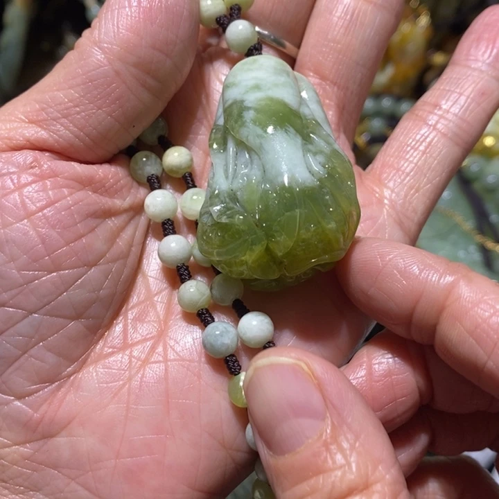 岫玉岫玉吊坠未镶嵌