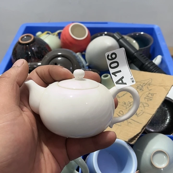 茶具默认微瑕瓷器、茶具、壶、摆件，介意勿拍