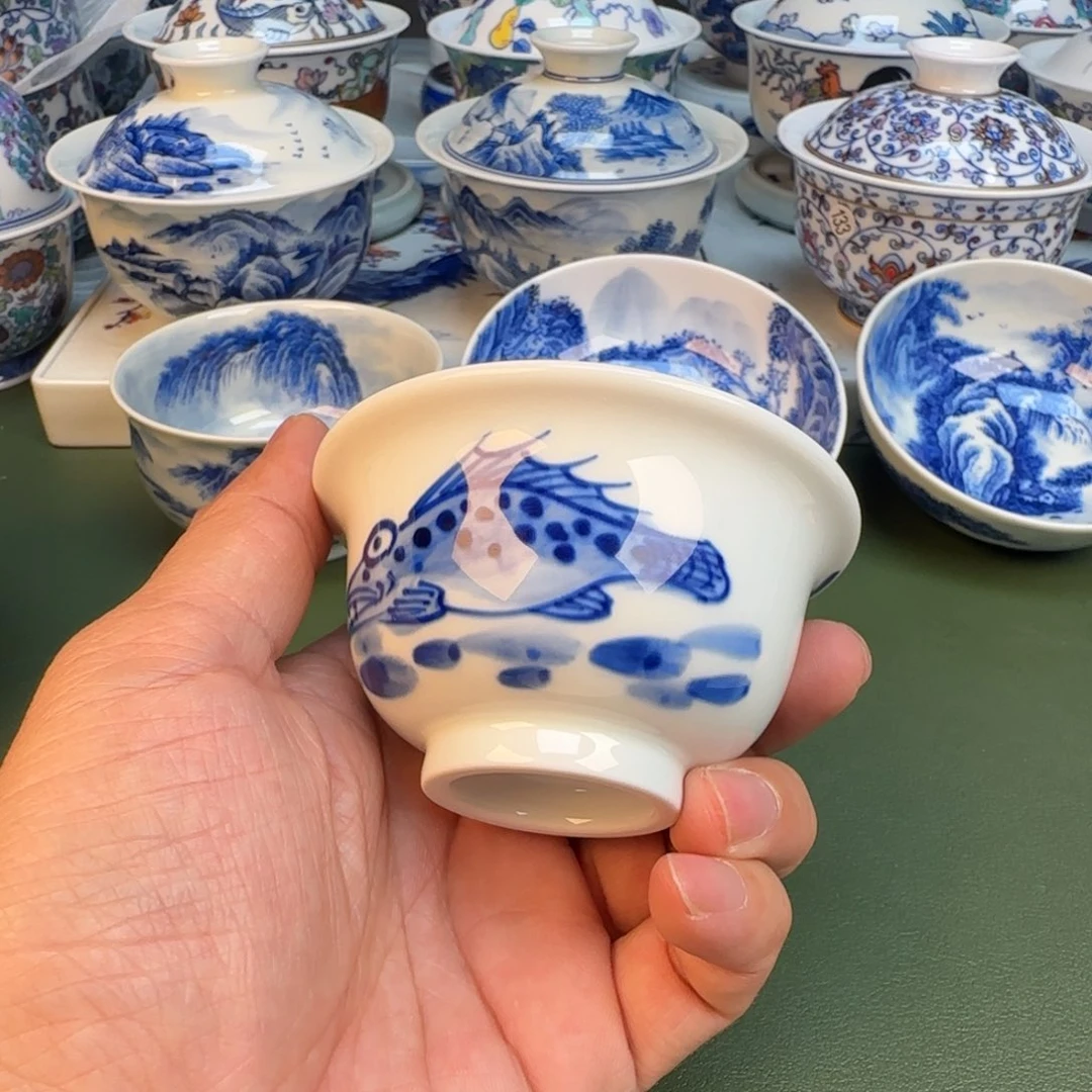 纯手工纯手绘茶具2