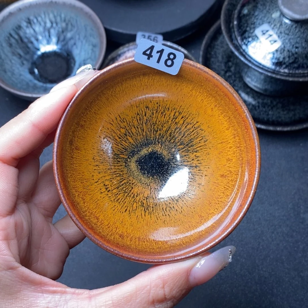 茶盏建窑建盏主人杯418