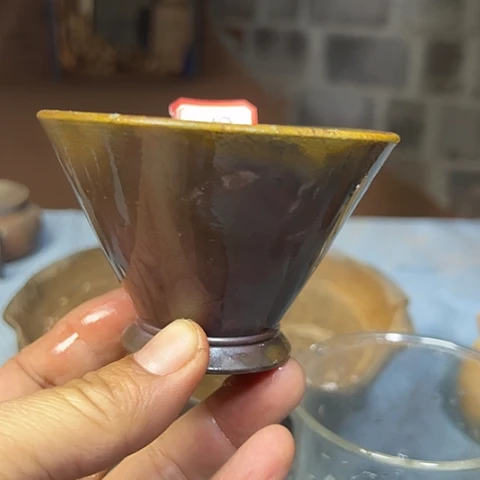 戬谷龙窑柴烧茶杯57