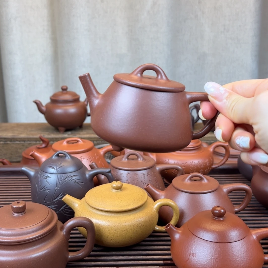 紫砂茶壶150cc高瓢