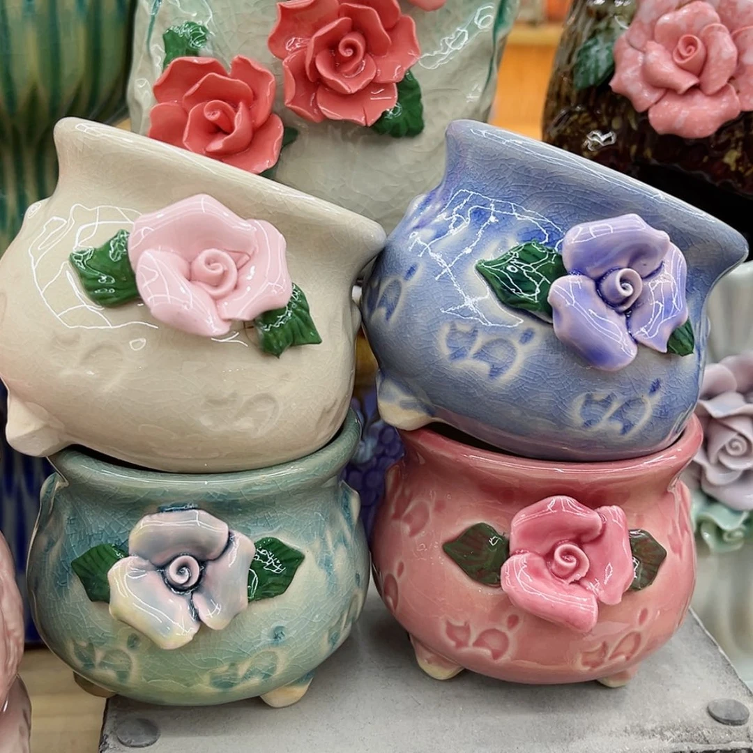 【闪购商品】陶瓷花盆