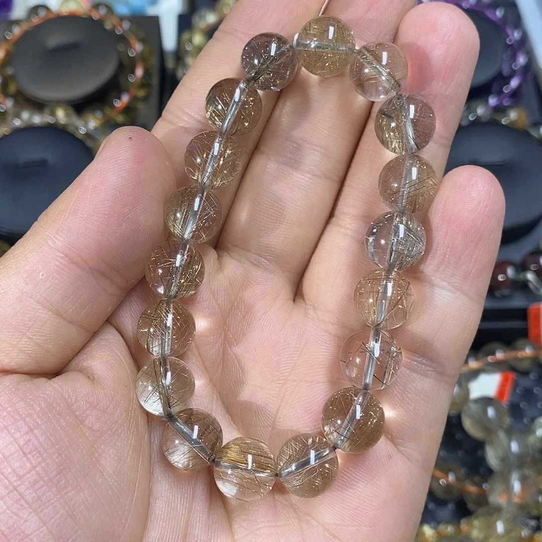 未镶嵌手链水晶魔鬼银发