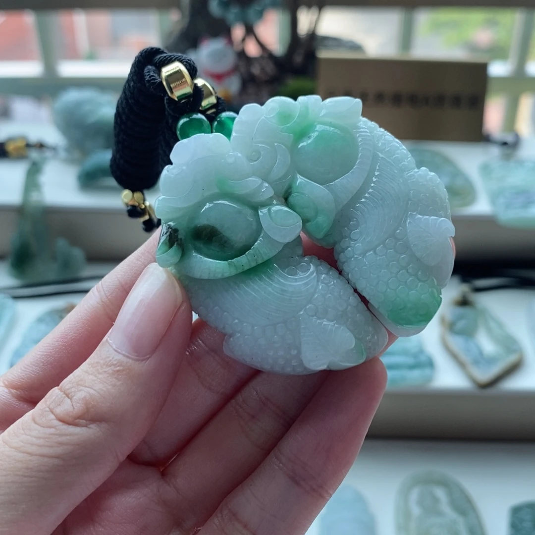 【闪购商品】颈饰未镶嵌翡翠天然缅甸A货翡翠