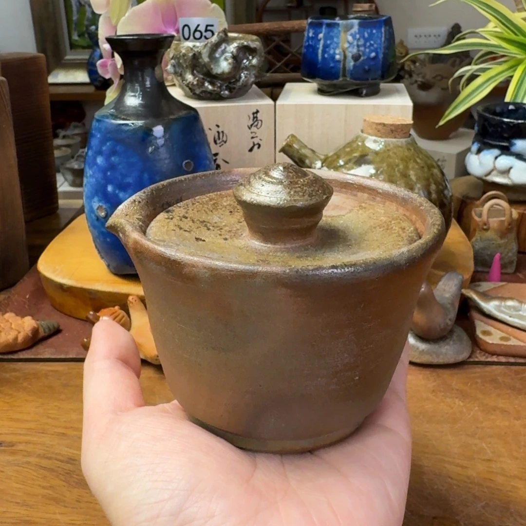 菅形基道备前烧绞出福利一口价