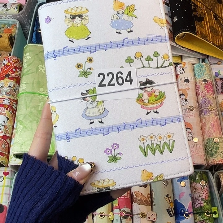 织绣A6活页不带纸2264