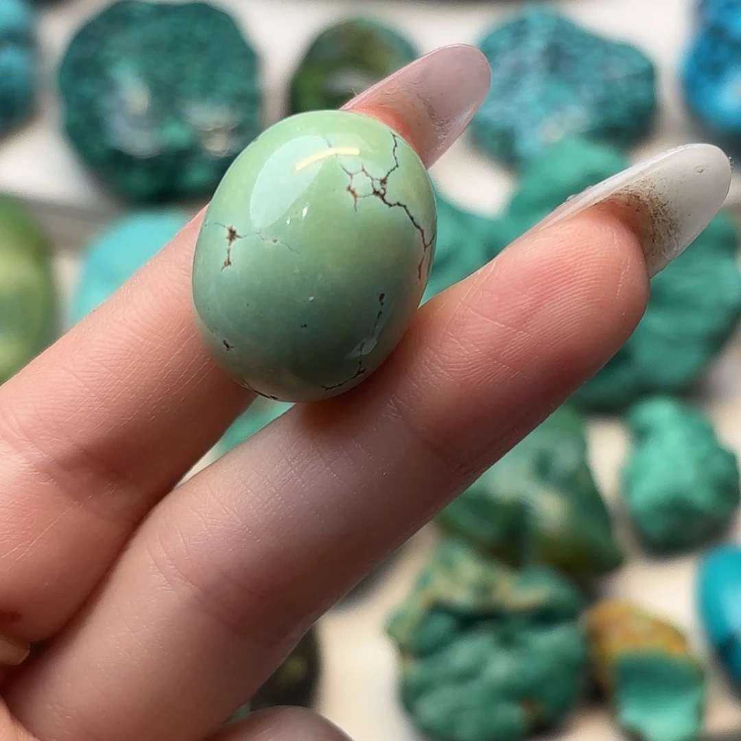 绿松石未镶嵌手串