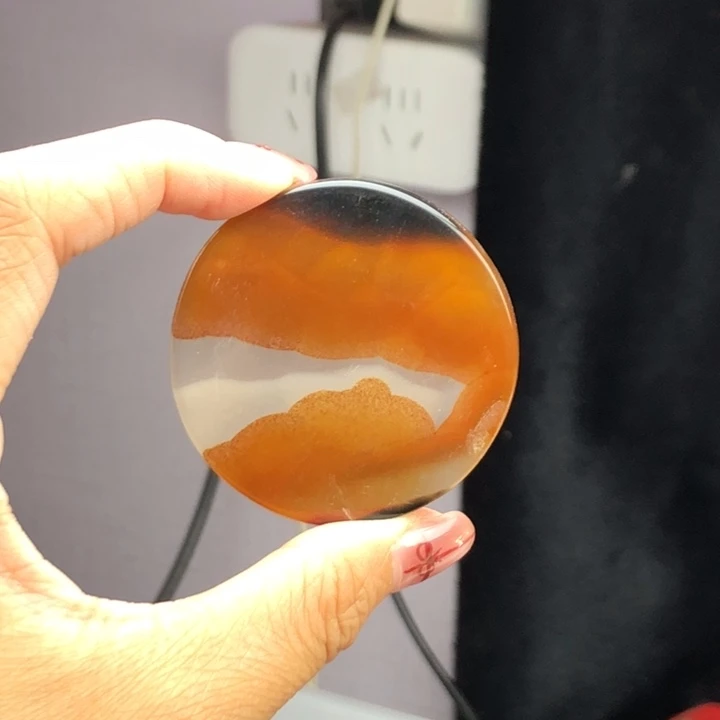 玛瑙/玉髓颈饰未镶嵌有霞603