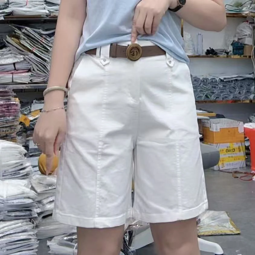 （芬芬家）新款时尚休闲百搭中裤2583