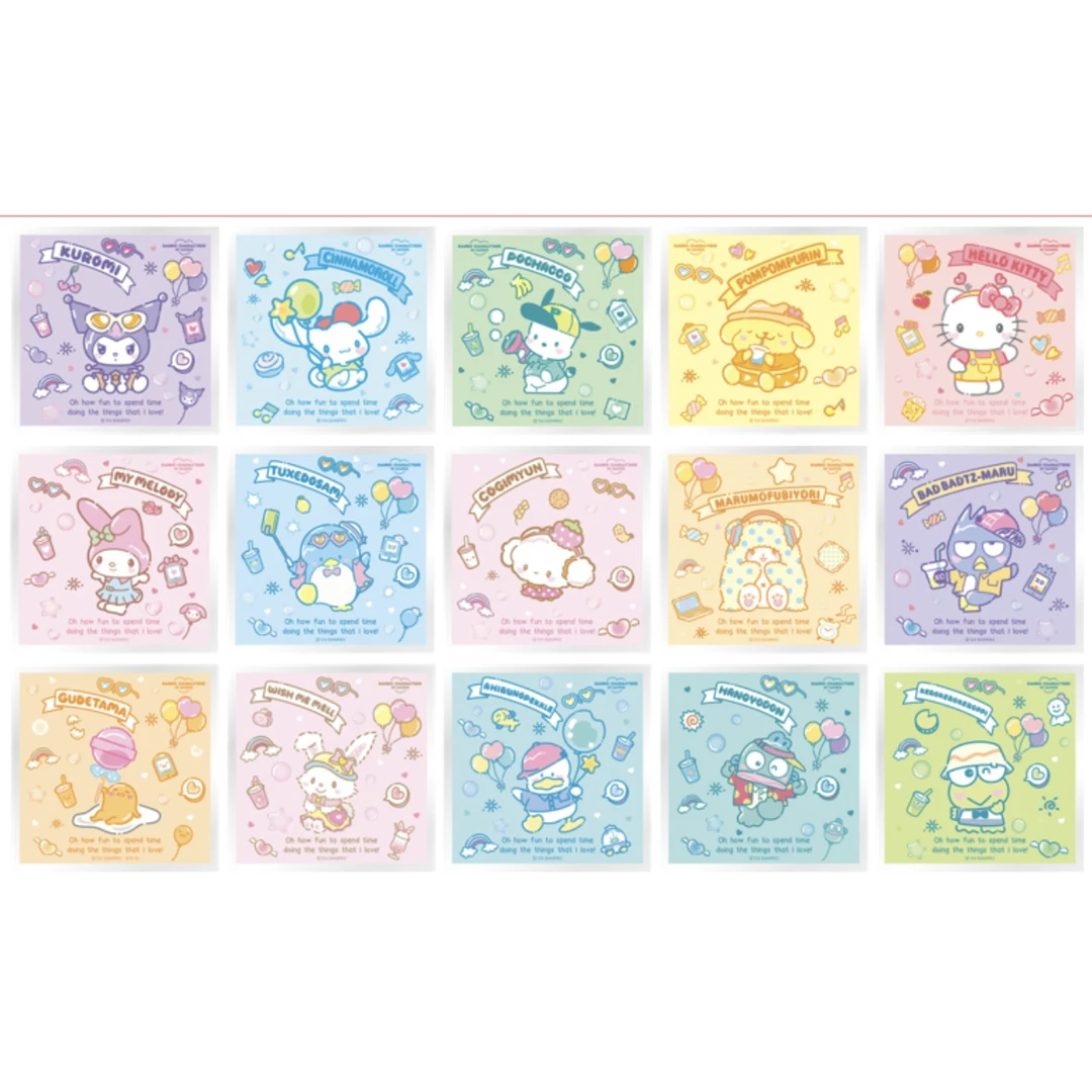 【代拆】三丽鸥家族嗨翻节系列（色纸）潮玩盲盒