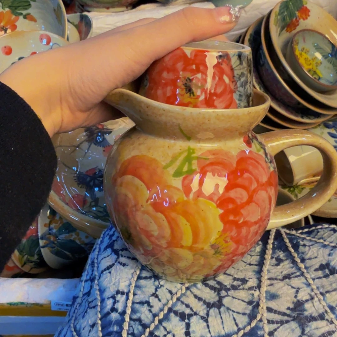 瓷片景德镇陶瓷手工手绘