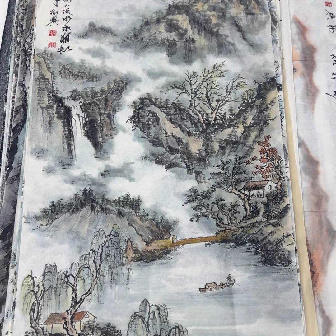 用***画国画绘画作品多次参加全国