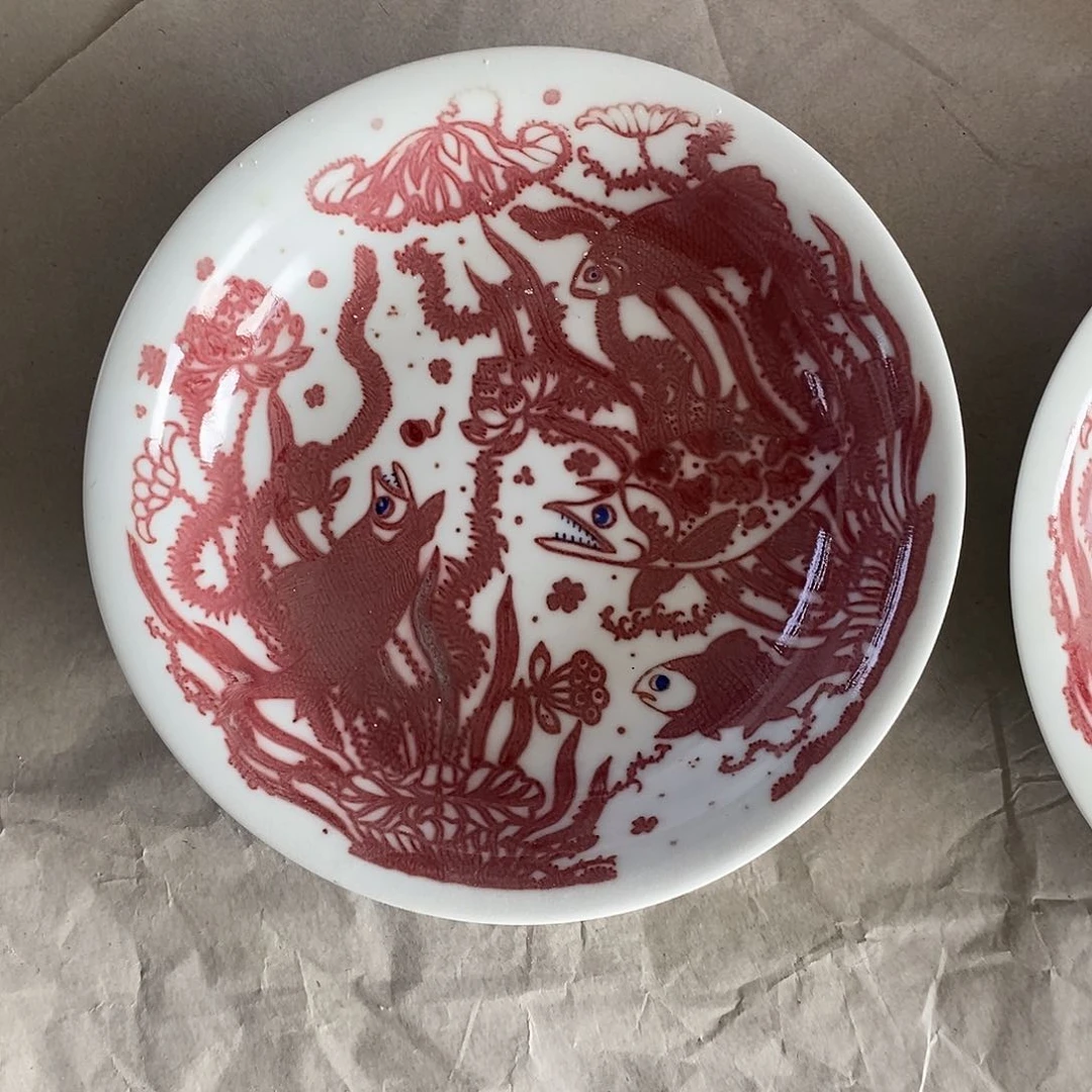 杯景德镇高温还原陶瓷