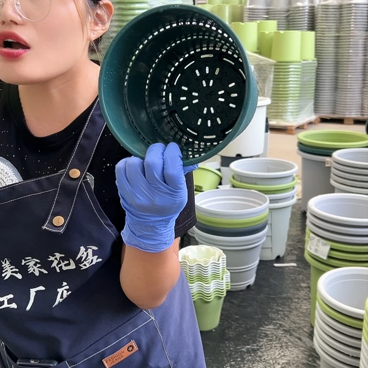 360控根盆2#墨绿色5个无托