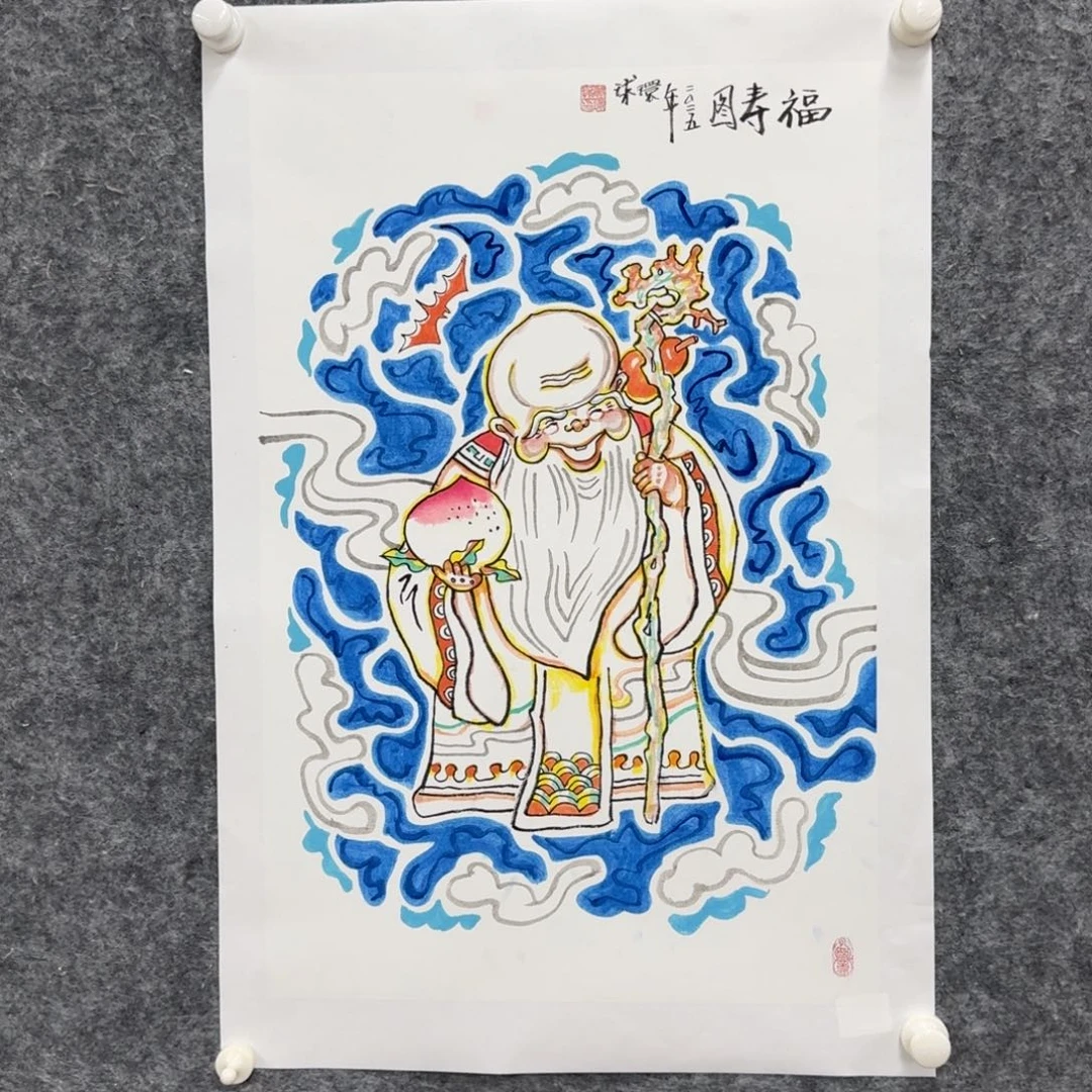 国画国画作品HHQ老师