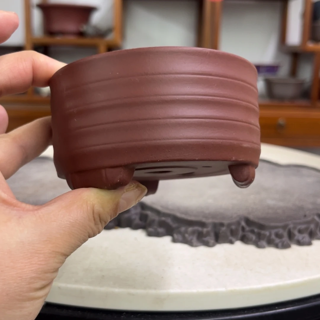 紫砂花盆瑕疵5-9。。。