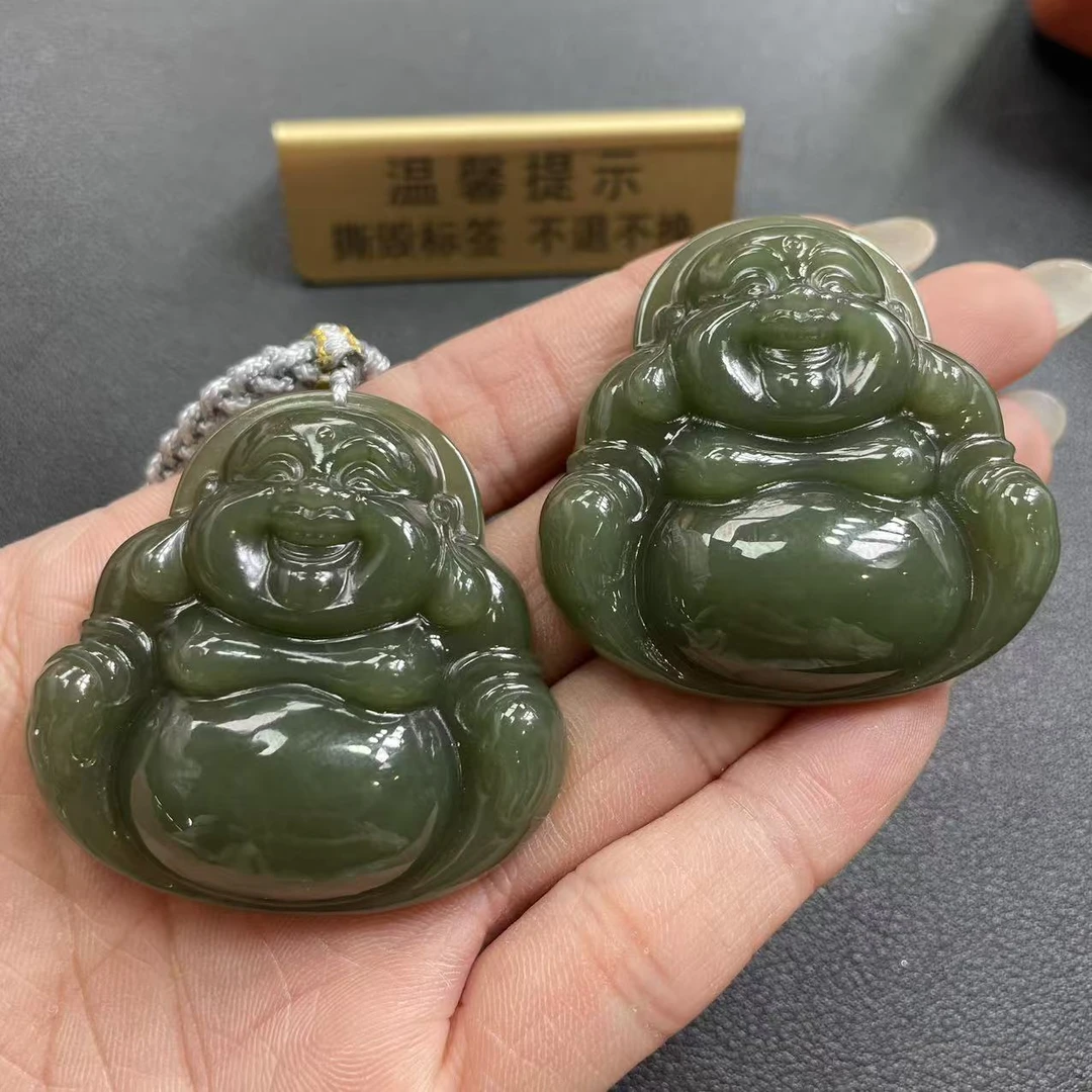 【胖】和田玉吊坠多样性发其一@k（配绳子）