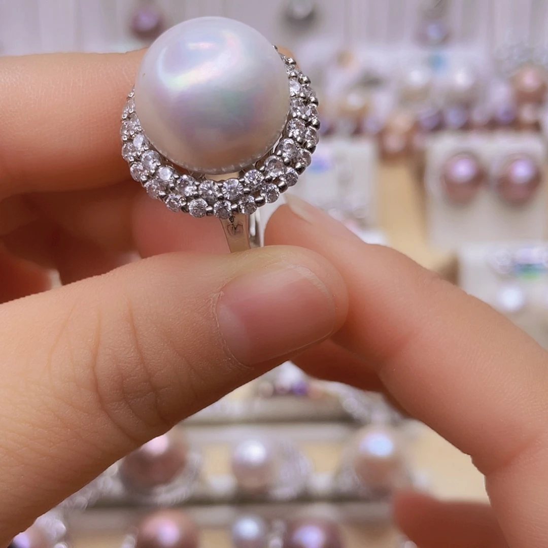 淡水珍珠戒指未镶嵌