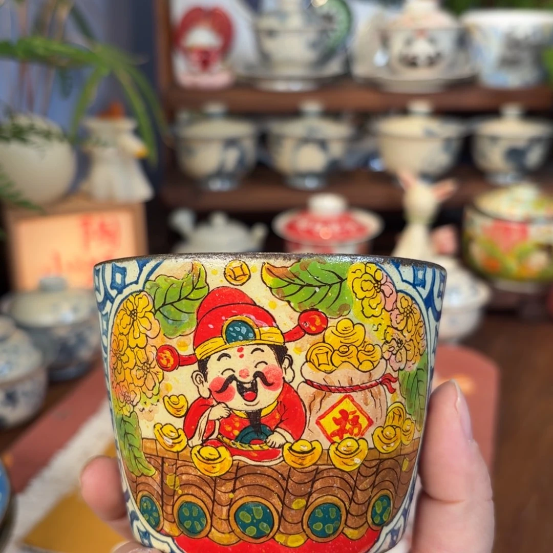 陶瓷艺术作品杯子408