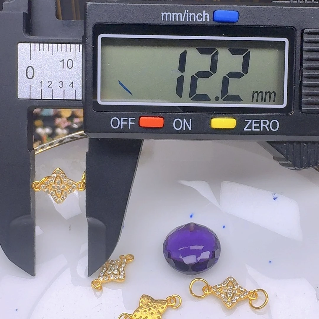 紫晶颈饰银S925镶嵌紫水晶925镶嵌84