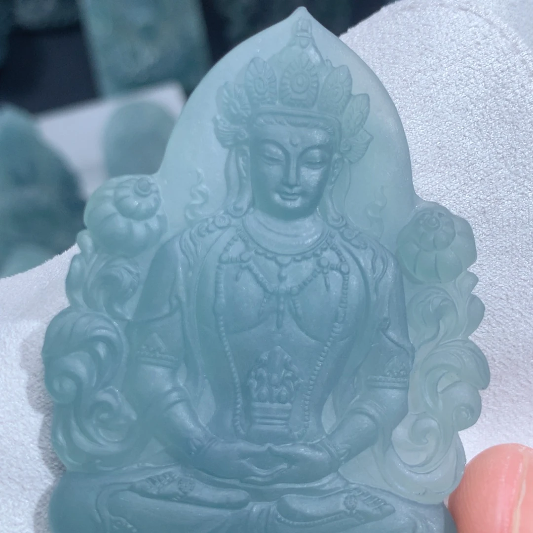 我***钱未镶嵌定制翡翠8888