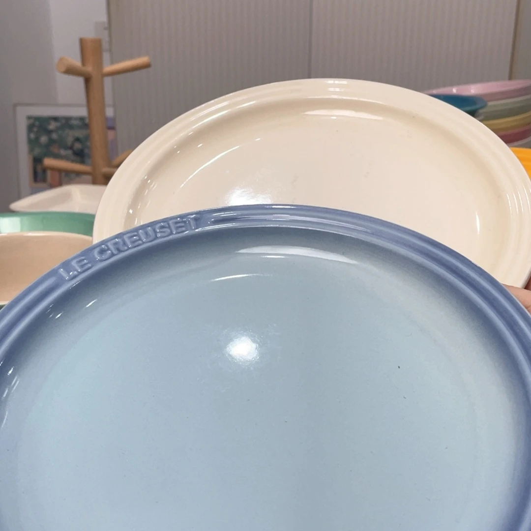 瓷片微瑕2个9英寸牛排盘