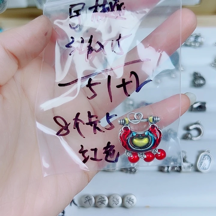 珐琅足银足银配件