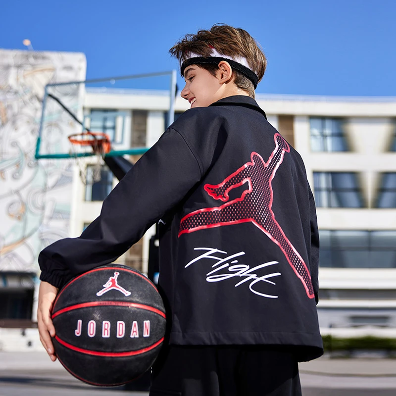 AIR JORDAN儿童长袖中大童秋季休闲潮流夹克C955