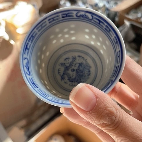 陶摆件景德镇高温陶瓷