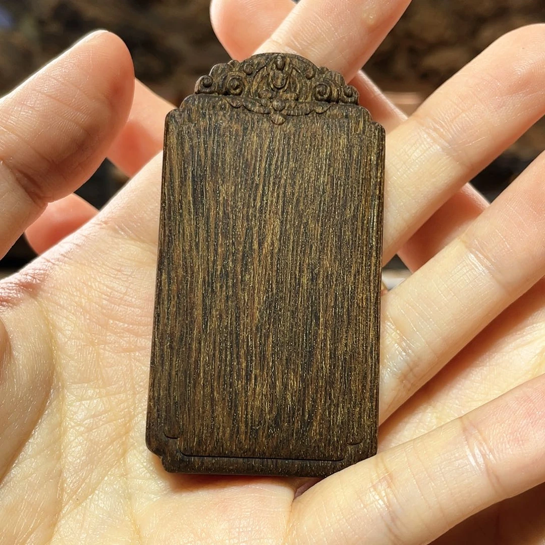 【闪购商品】沉香木吊坠再**往越南芽庄金丝白奇楠