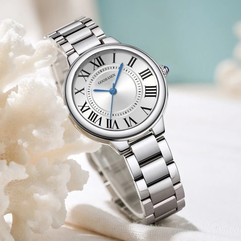 女士小圆表轻奢防水时尚超薄款气质精致轻职风七夕送女友告白礼物