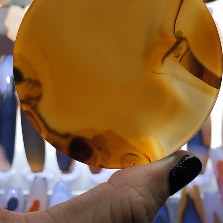 查罗石银S925镀金镶嵌珠宝半成品169