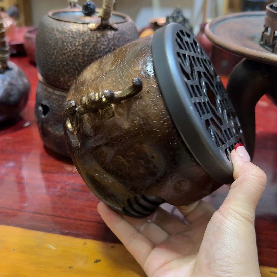 紫铜手工制作摆件