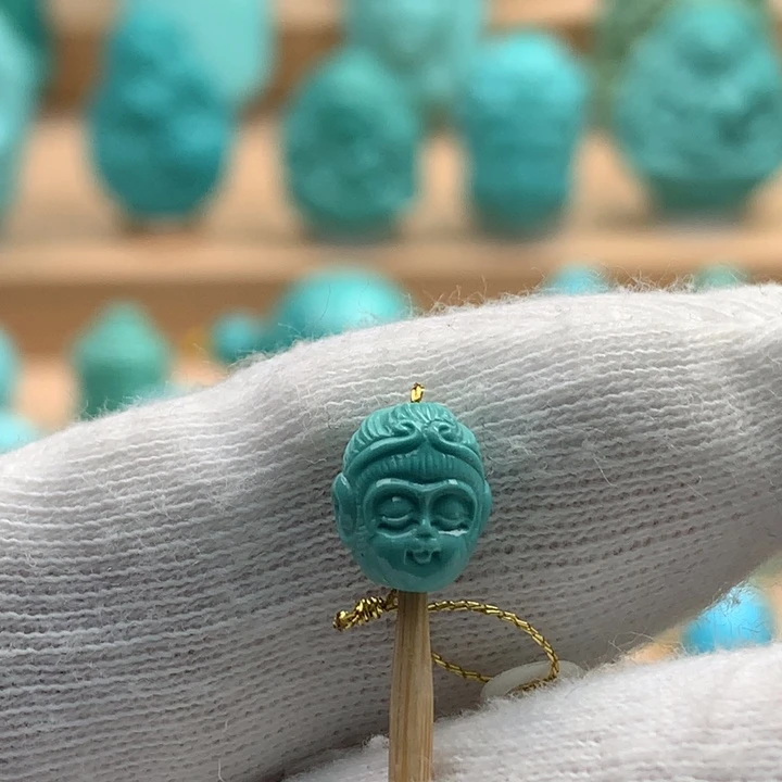 绿松石未镶嵌配饰