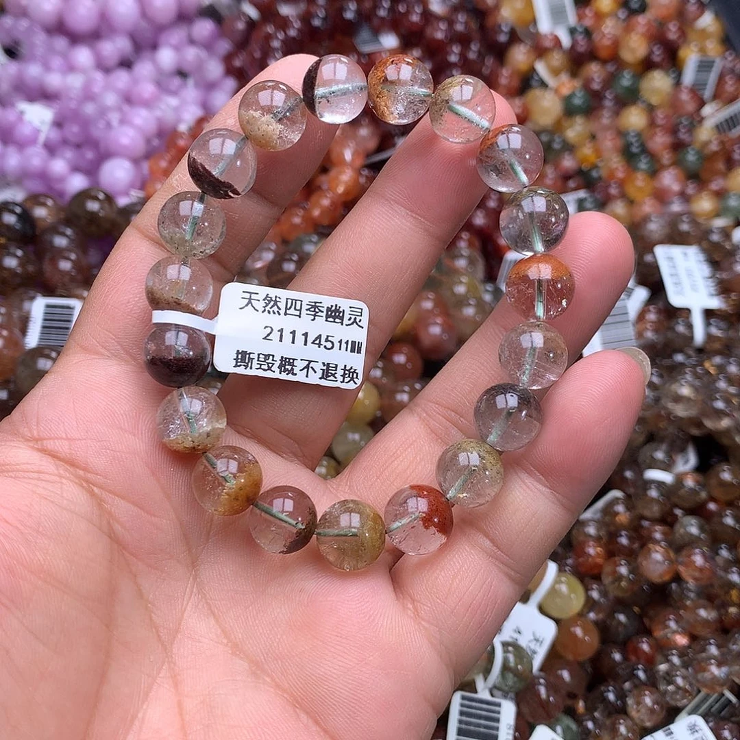 水晶手链未镶嵌，，