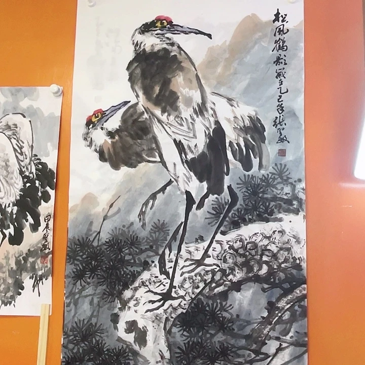 国画张圣敏先生纯手绘作品