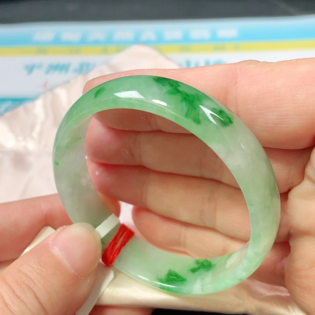 未镶嵌手镯翡翠1381号
