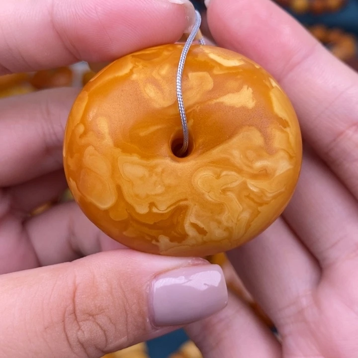 未镶嵌琥珀裸石蜜蜡T