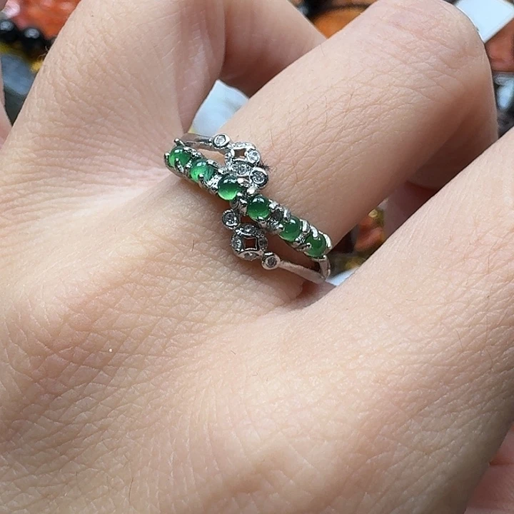 翡翠未镶嵌项链翡翠