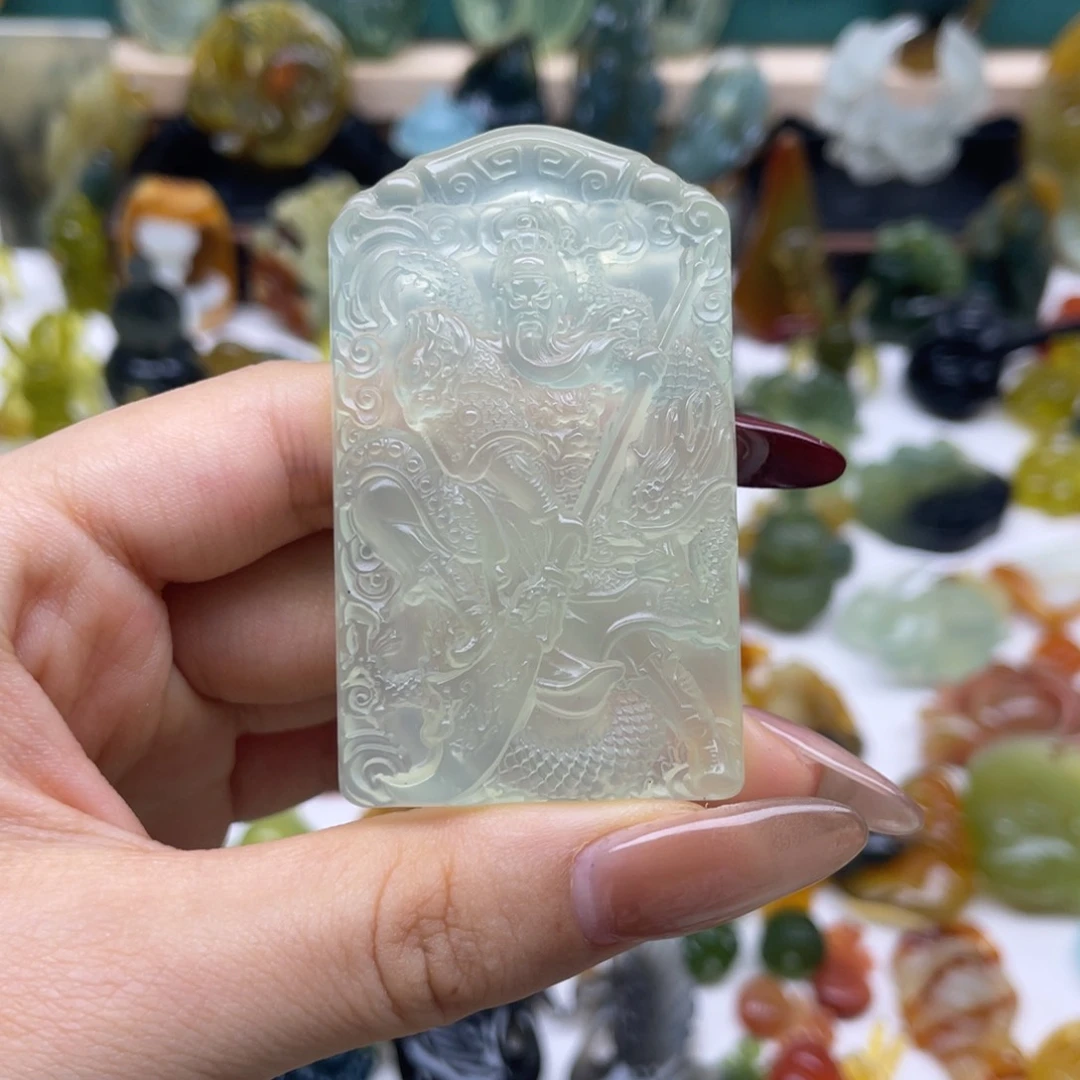 蛇纹石玉颈饰未镶嵌用****4