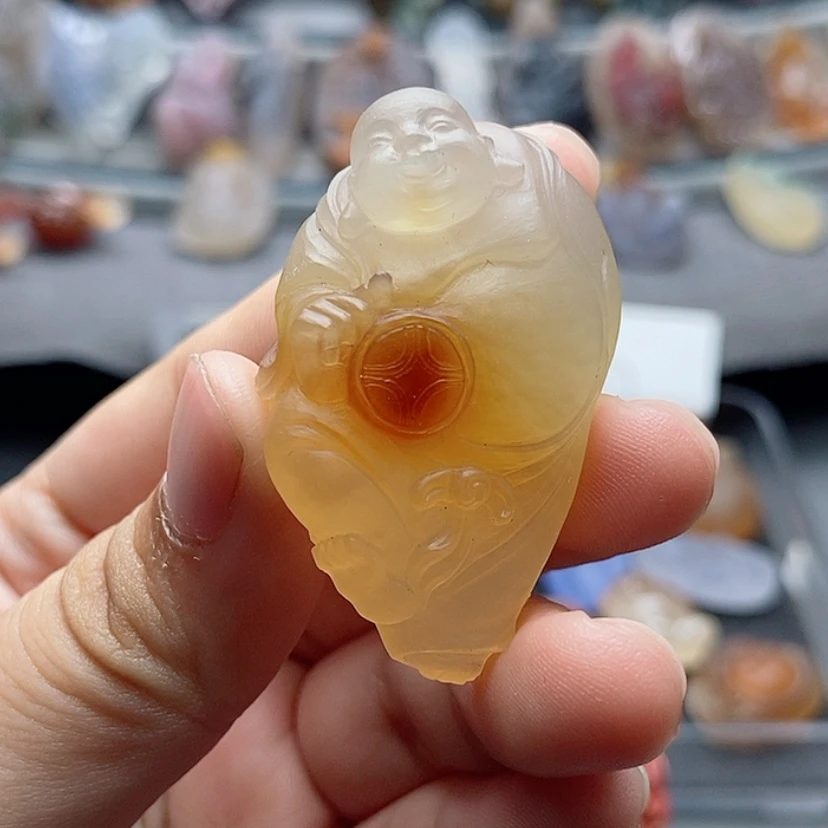 【闪购商品】未镶嵌吊坠定制玛瑙