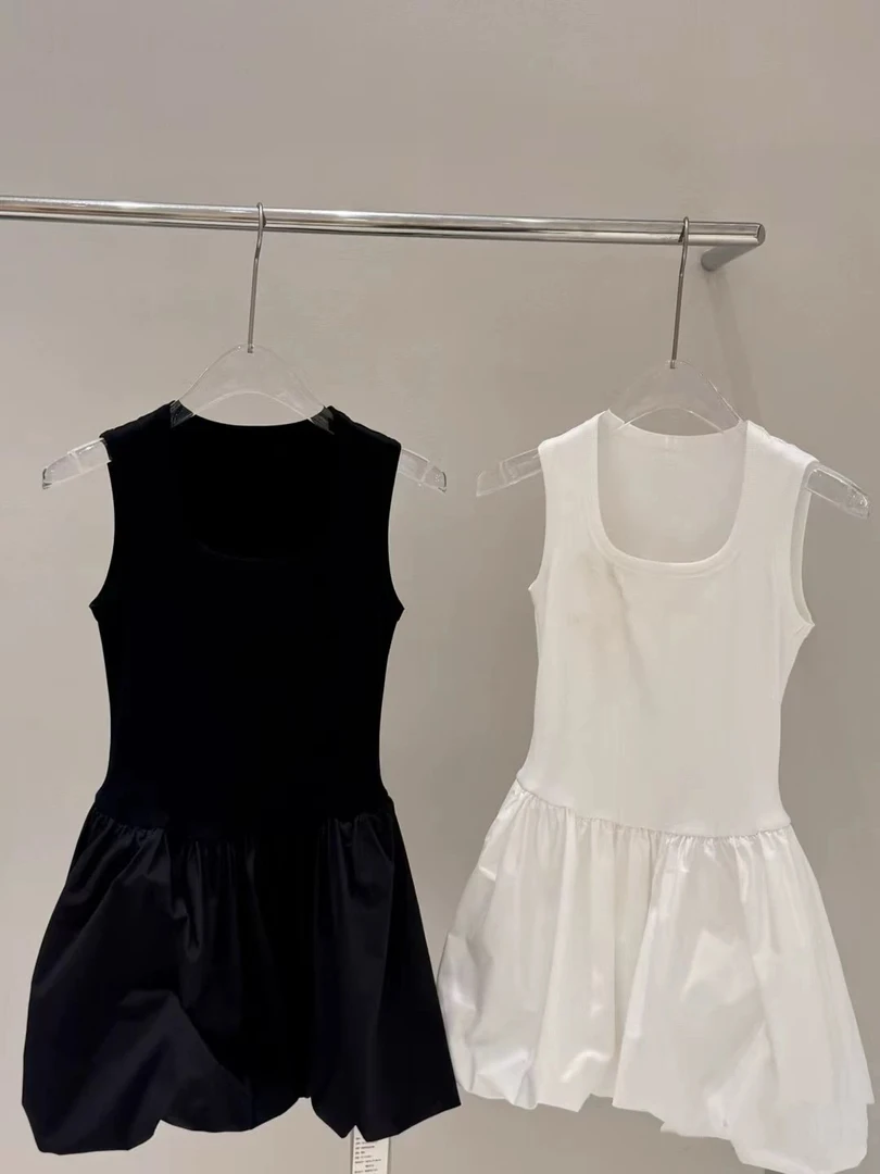 吊带蕾丝裙子 女装 背心花苞