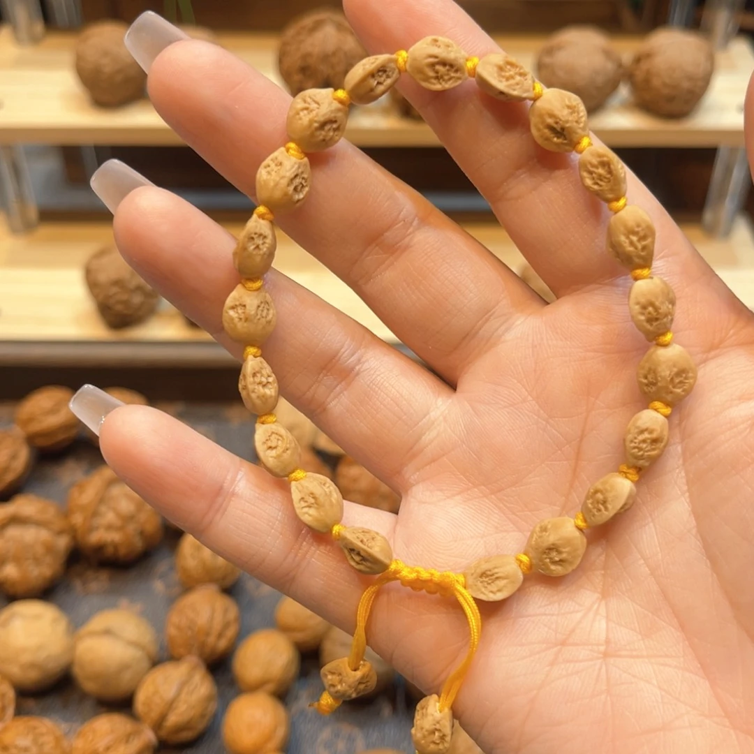 文玩核桃把件小鬼脸手串