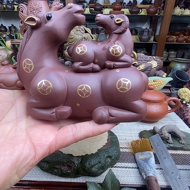 茶宠紫砂宜兴紫砂