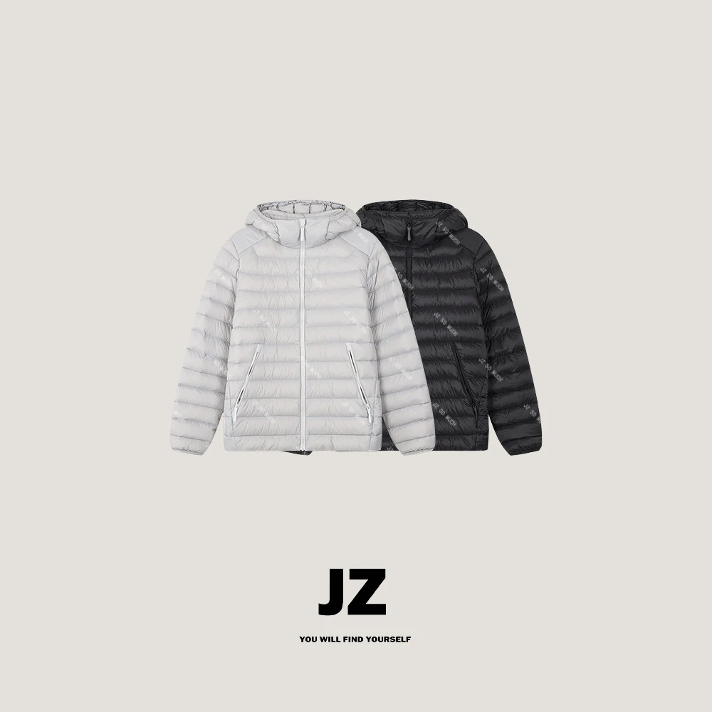 金子/JZ SO MUCH【鹅绒排骨服】2025秋冬经典连帽90白鹅绒服2017