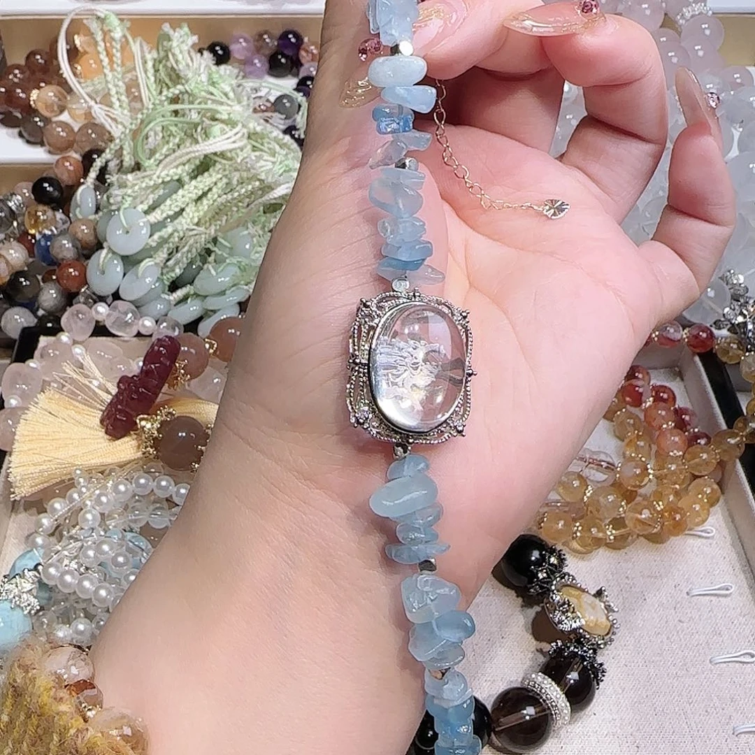 水晶手链未镶嵌把